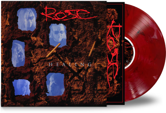 RANDY ROSE - HEALING (Red-Rose Swirl Vinyl, 2024)