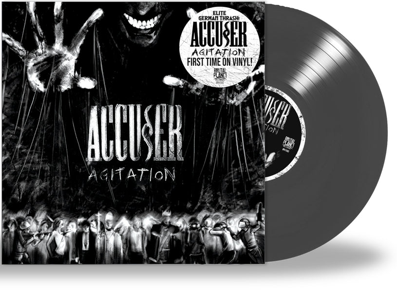 ACCUSER - AGITATION (*NEW-Silver Bullet Vinyl, 2023, Brutal Planet)
