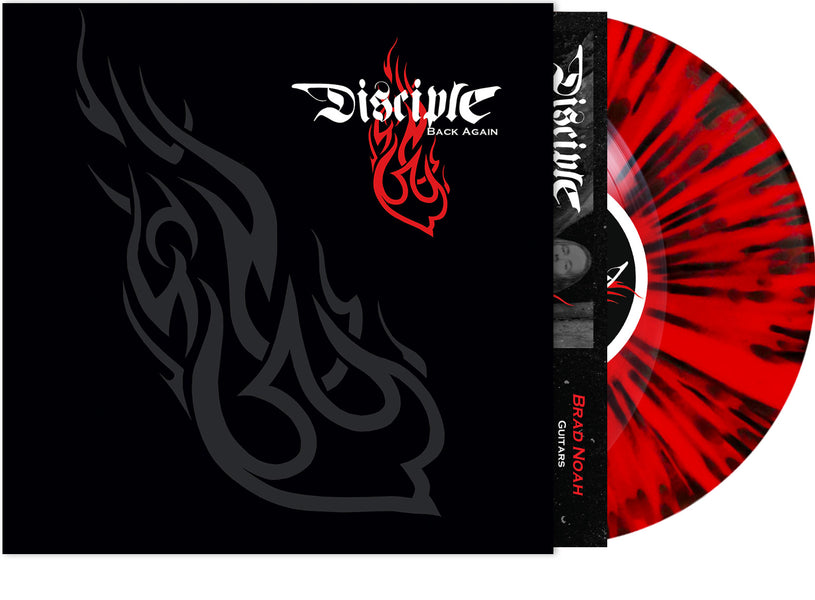 Disciple - Back Again (Limited Run Vinyl) Red/Black Splatter, 2022 GIRDER RECORDS