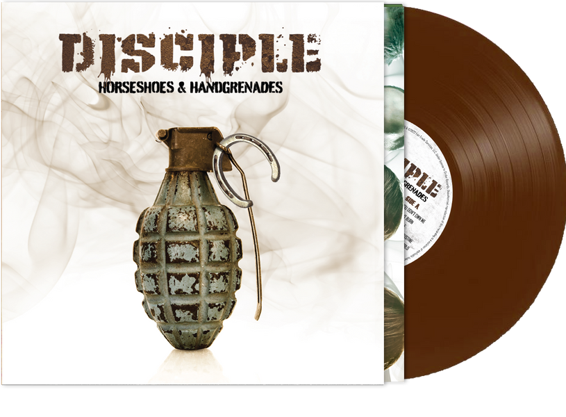 DISCIPLE - HORSESHOES and HANDGRENADES (Shrapnel Brown Vinyl) First Time on Vinyl