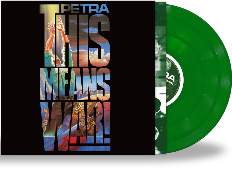 PETRA - THIS MEANS WAR (MILITARY GREEN VINYL)