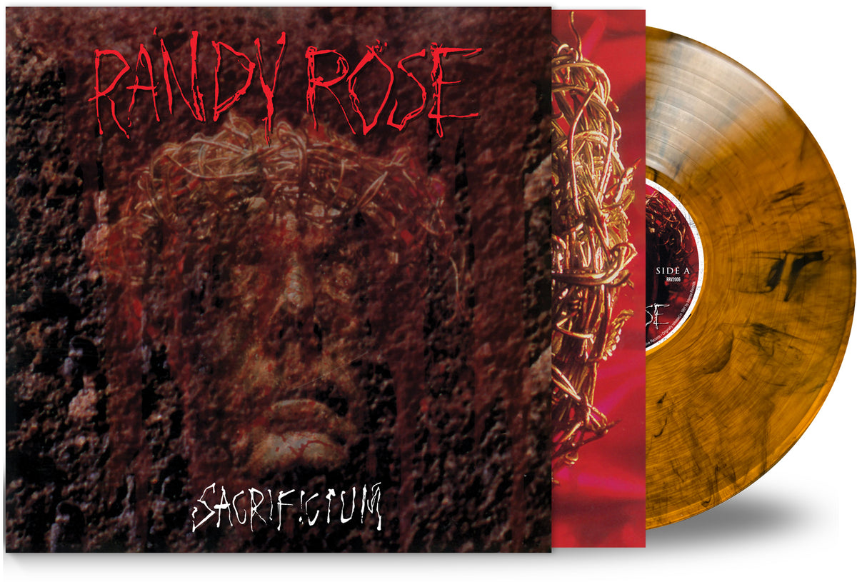 RANDY ROSE - SACRIFICIUM (Amber Waves Vinyl, 2024, Retroactive) Black ...