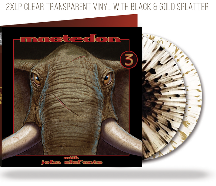 Mastedon - 3 (Double Vinyl 2xLP Gatefold, Clear Vinyl with Gold Splatter)